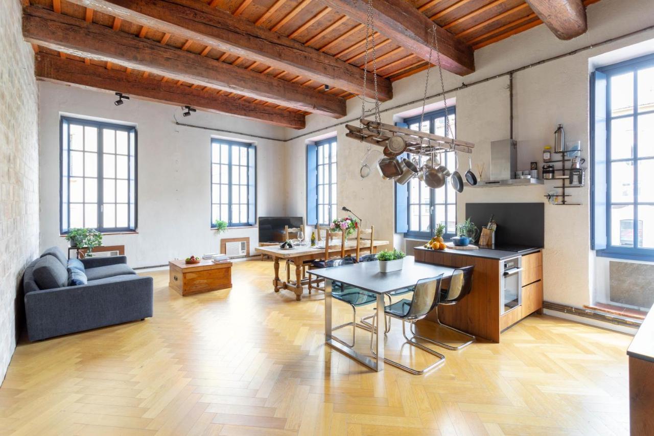 Sunny Stylish Spacious Loft In Old-Port Marseilles Exterior foto