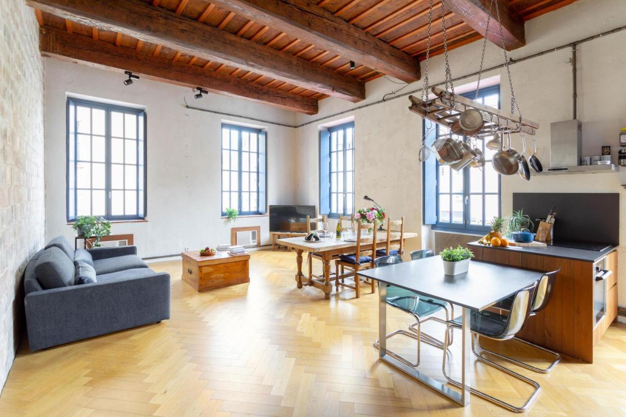 Sunny Stylish Spacious Loft In Old-Port Marseilles Exterior foto